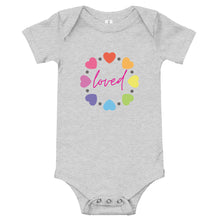 Load image into Gallery viewer, &quot;Circle of Love&quot; Short Sleeve Onesie for Baby &amp; Toddler
