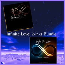 Load image into Gallery viewer, Infinite Love: 2-in-1 Bundle (Lyrics &amp; Instrumental) - Album Art Variety (Instant Download)
