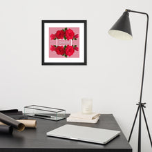 Cargar imagen en el visor de la galería, &quot;Grateful&quot; Album Art Framed Poster (Rose/Red)

