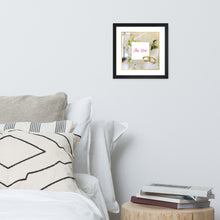 Load image into Gallery viewer, &quot;The Vow&quot; Album Art Framed Poster (White Bouquet)
