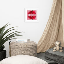 Load image into Gallery viewer, &quot;Grateful&quot; Album Art Framed Poster (Rose/Red)
