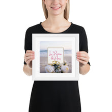 Load image into Gallery viewer, &quot;La Promesa de Amor&quot; Album Art Framed Poster (Beach Bouquet)
