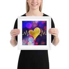 Load image into Gallery viewer, &quot;Gallant Heart&quot; Framed Poster
