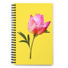 Load image into Gallery viewer, &quot;Grateful&quot; Spiral Notebook with Dotted Pages (NOT Lined)
