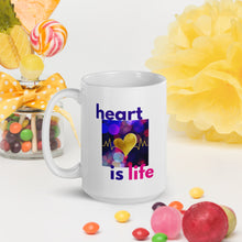 Cargar imagen en el visor de la galería, &quot;Heart is Life&quot; Mug
